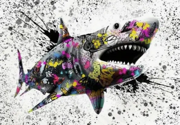 Requin Graffiti