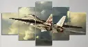 Avion Militaire Lot de 5 Posters