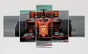 Formule 1 Lot de 5 Posters