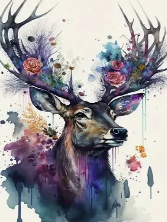 Cerf au Printemps