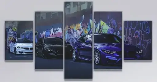 BMW Lot de 5 Posters