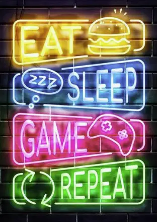 Eat Sleep Game Repeat